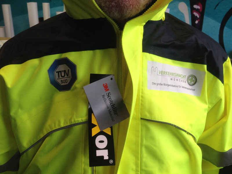 Textildruck -  Warnschutzjacke | FACTORY4U München